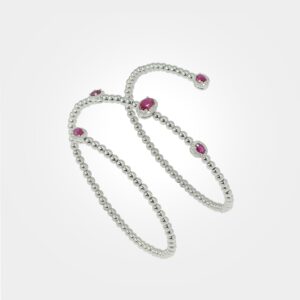Diamond & Ruby cuff