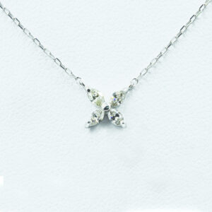 Marquise Cut Diamond Necklace